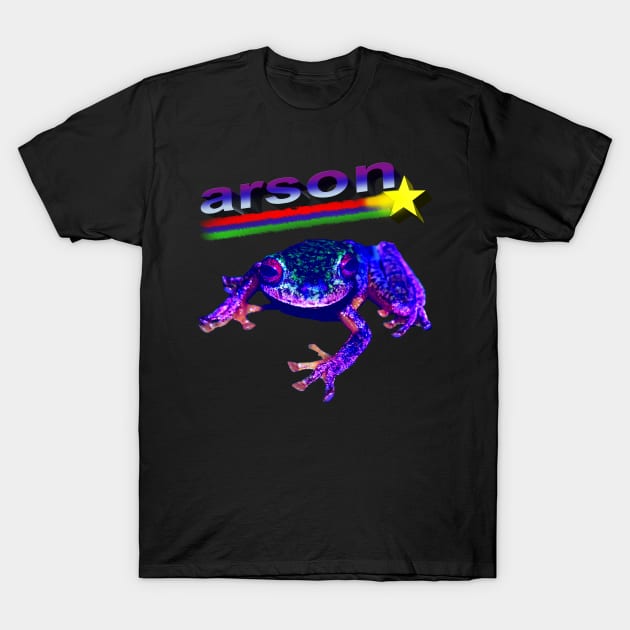 ARSON FROG T-Shirt by giovanniiiii